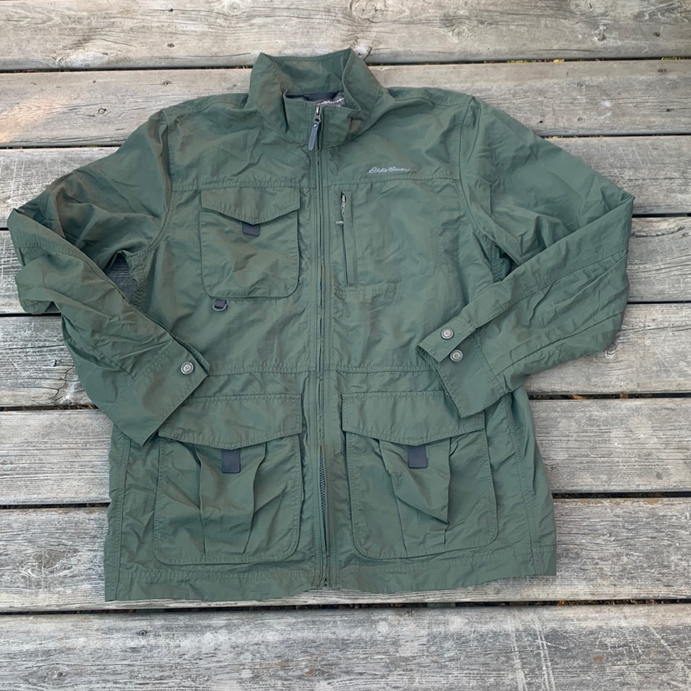 Eddie Bauer Nylon Travex Utility Jacket
